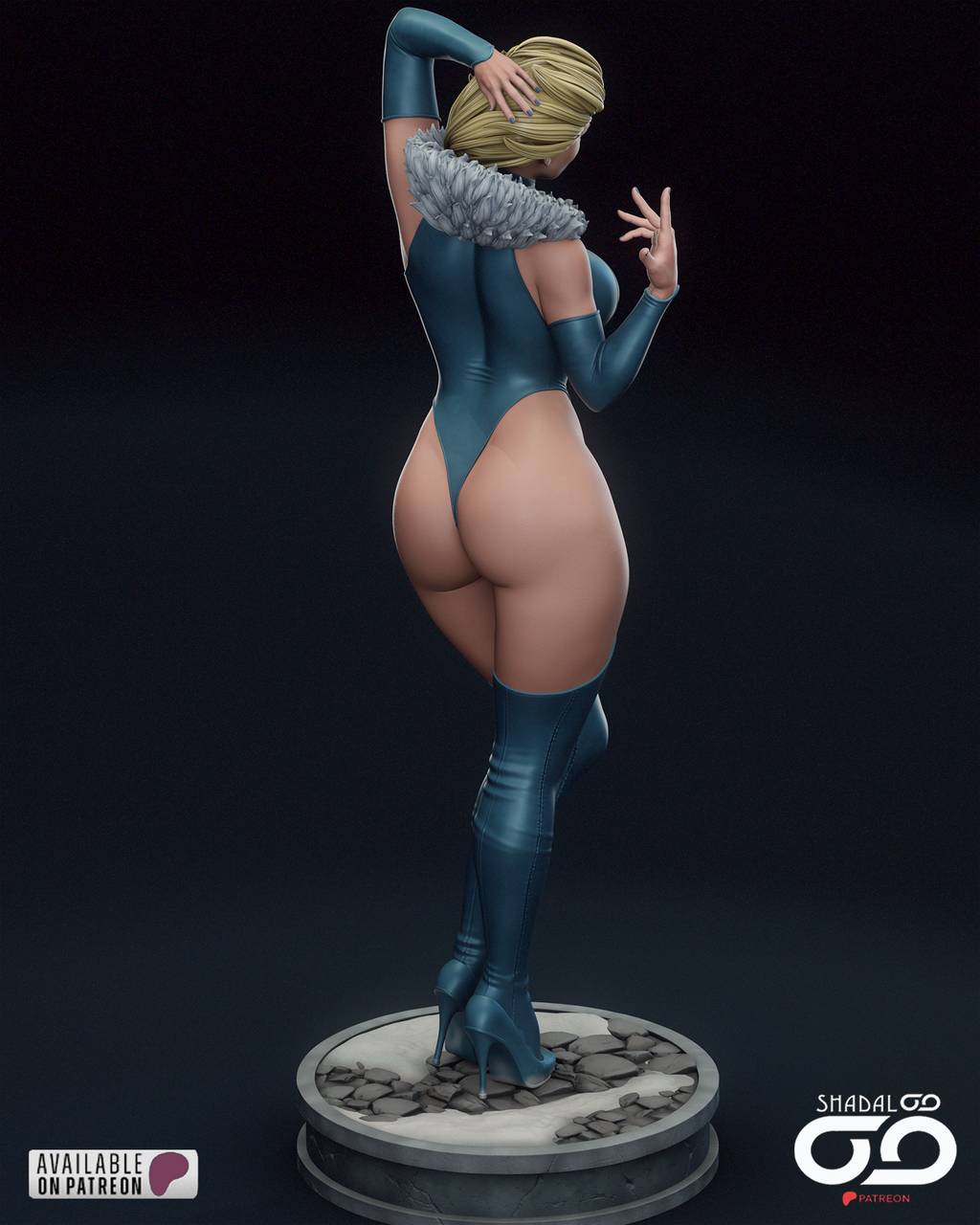 P站图纸印象馆 Shadaloo Studios 冰雪奇缘 艾莎 Shadaloo Studios 冰雪奇缘 艾莎