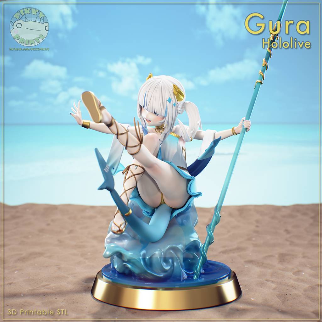 P站图纸印象馆 Pikitty 鲨鱼娘噶呜古拉 Pikitty 鲨鱼娘噶呜古拉