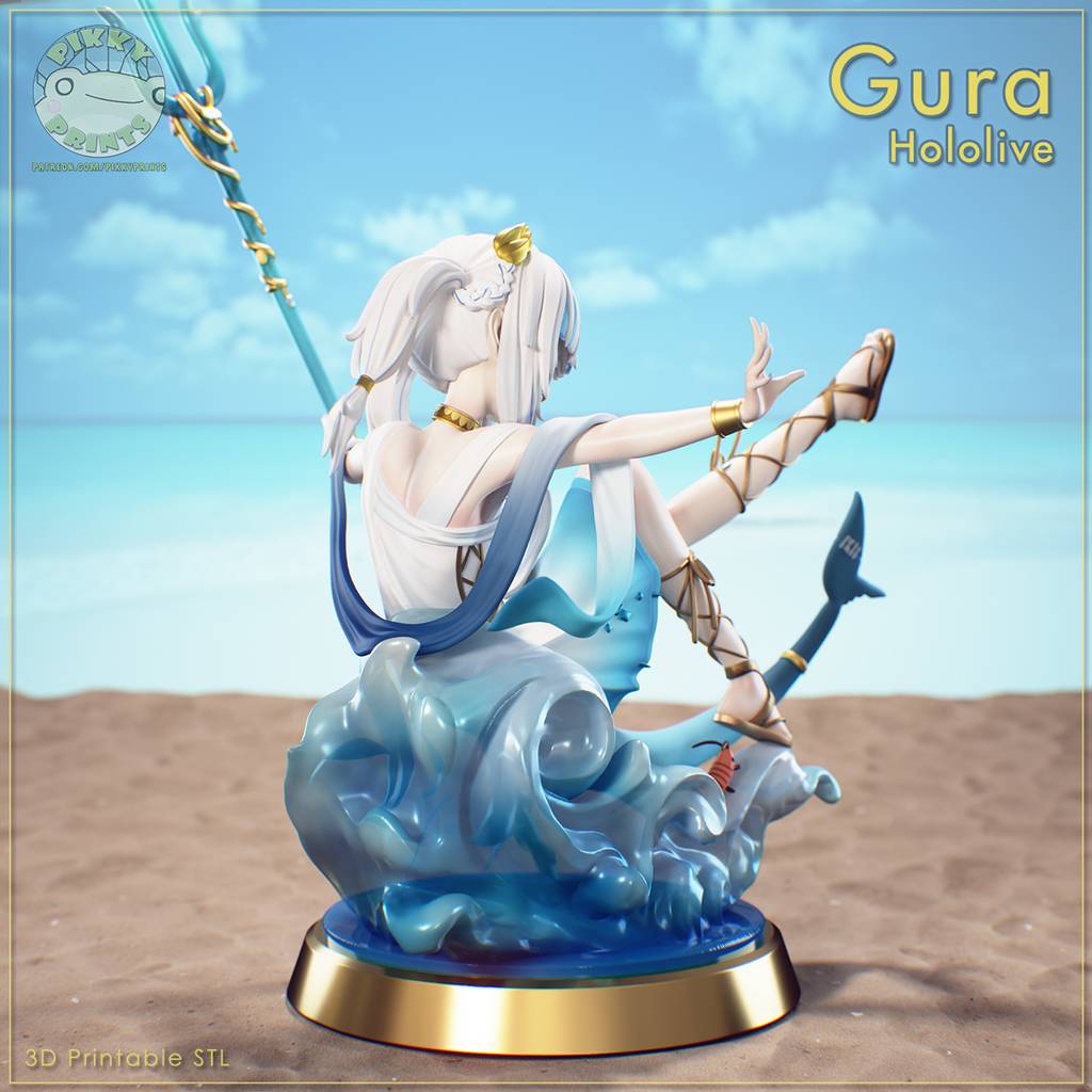 P站图纸印象馆 Pikitty 鲨鱼娘噶呜古拉 Pikitty 鲨鱼娘噶呜古拉