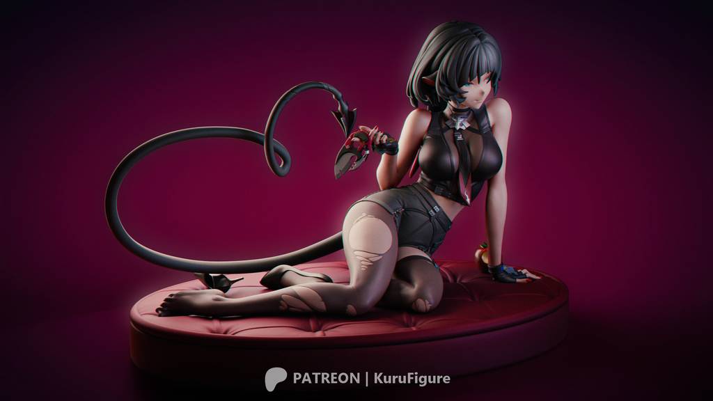 P站图纸印象馆 Kuru Figure 绝区零 简·杜 Kuru Figure 绝区零 简·杜