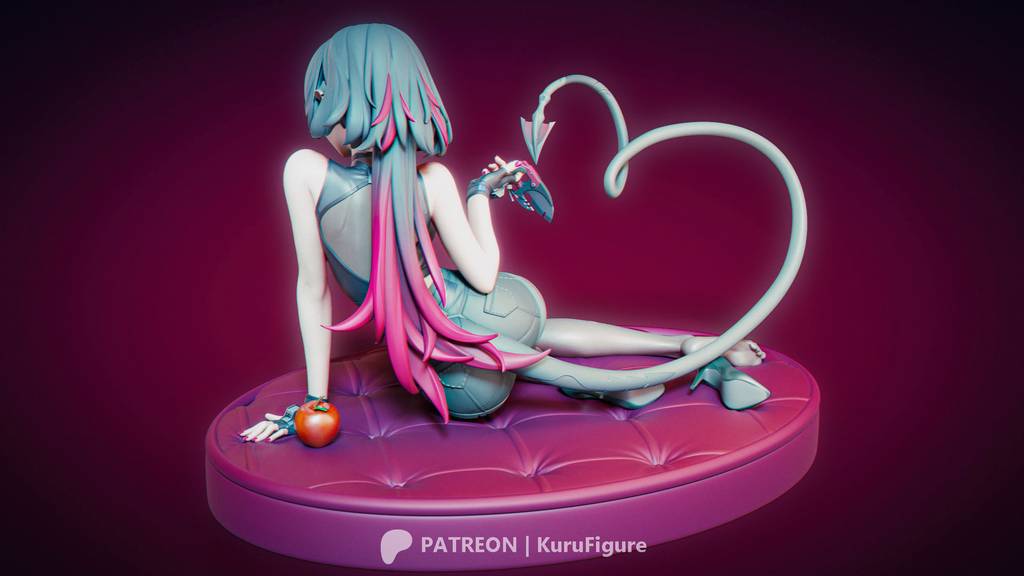 P站图纸印象馆 Kuru Figure 绝区零 简·杜 Kuru Figure 绝区零 简·杜