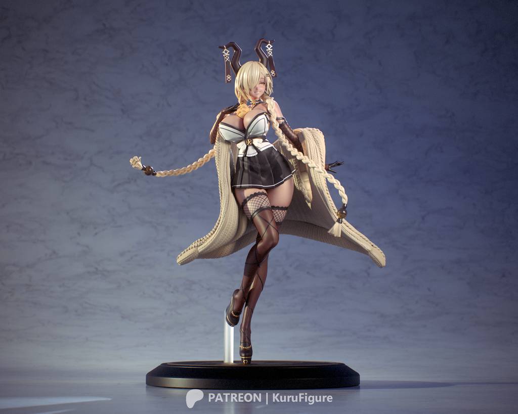 P站图纸印象馆 Kuru Figure 碧蓝航线 尾张 Kuru Figure 碧蓝航线 尾张