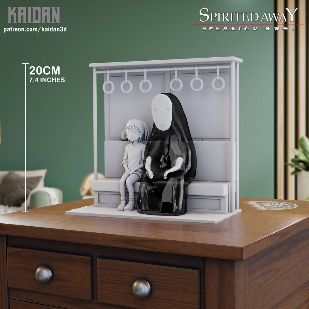 P站图纸印象馆 Kaidan 千与千寻 千寻和无面人 Kaidan 千与千寻 千寻和无面人