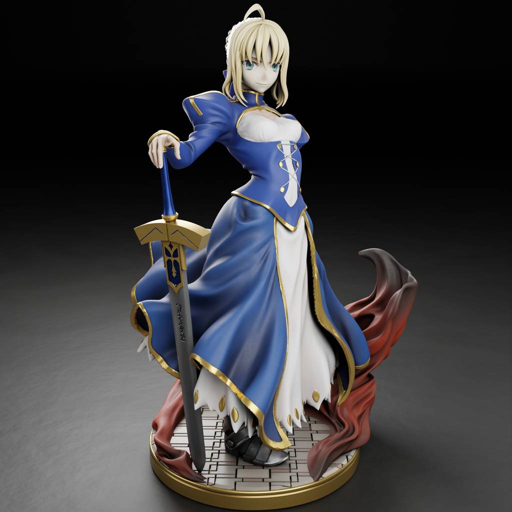 P站图纸印象馆 命运之夜 阿尔托莉亚·潘德拉贡 命运之夜 阿尔托莉亚·潘德拉贡