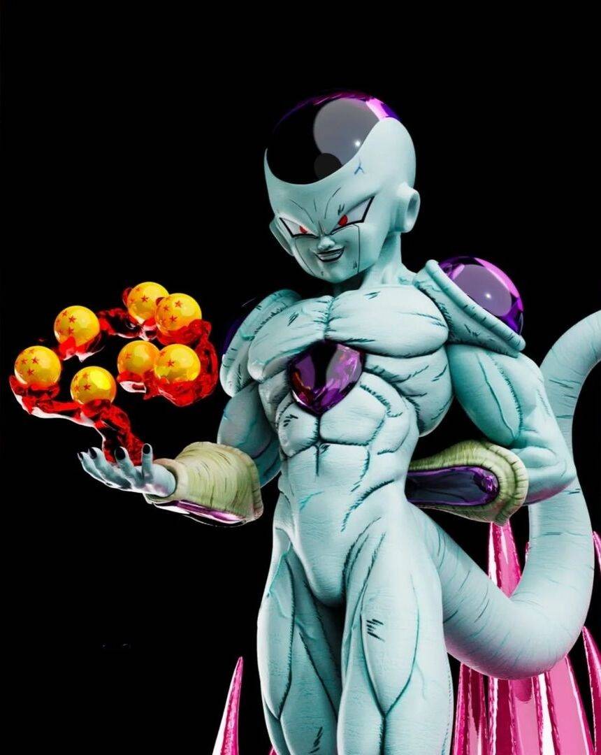 P站图纸印象馆 龙珠 弗利萨 龙珠 弗利萨