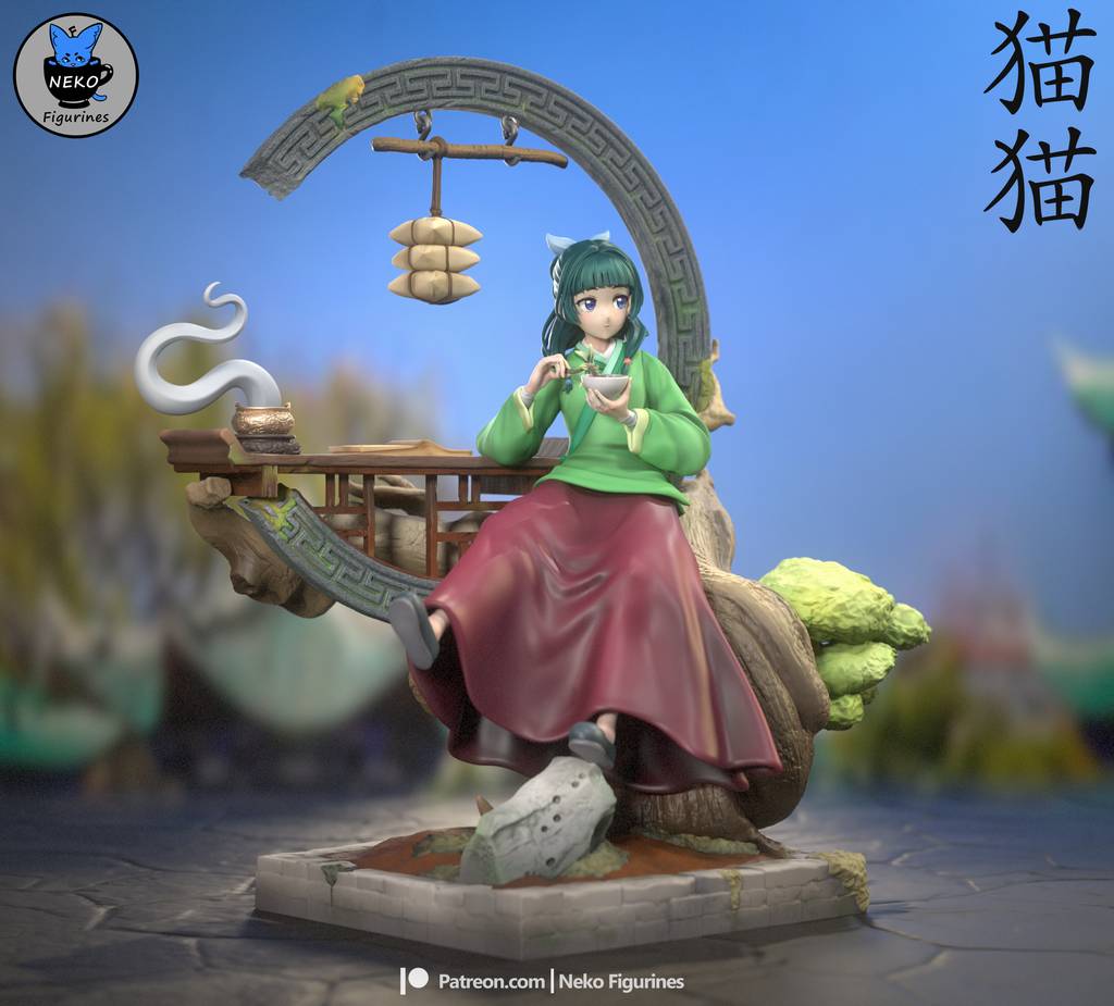 P站图纸印象馆 Neko 药屋少女的呢喃 猫猫 Neko 药屋少女的呢喃 猫猫