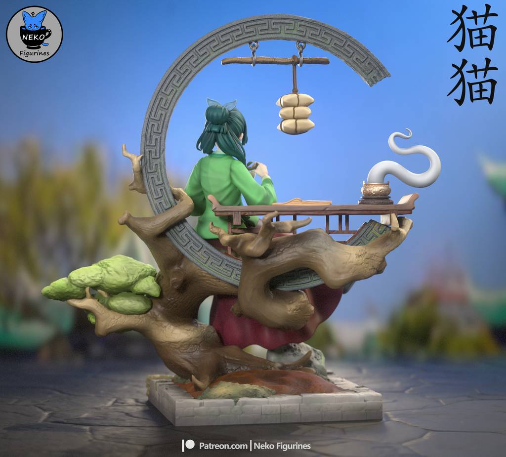 P站图纸印象馆 Neko 药屋少女的呢喃 猫猫 Neko 药屋少女的呢喃 猫猫