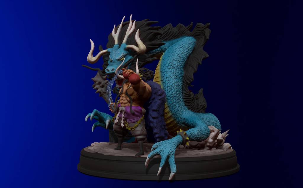 P站图纸印象馆 海贼王 凯多 海贼王 凯多