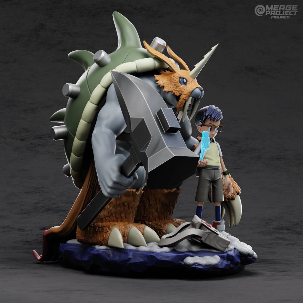 P站图纸印象馆 MPF 数码宝贝 哥玛兽 MPF 数码宝贝 哥玛兽