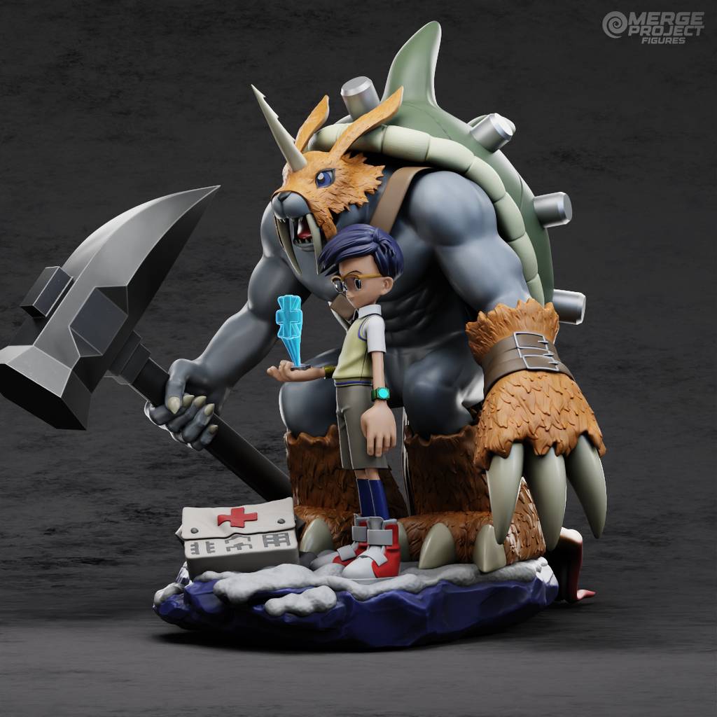 P站图纸印象馆 MPF 数码宝贝 哥玛兽 MPF 数码宝贝 哥玛兽