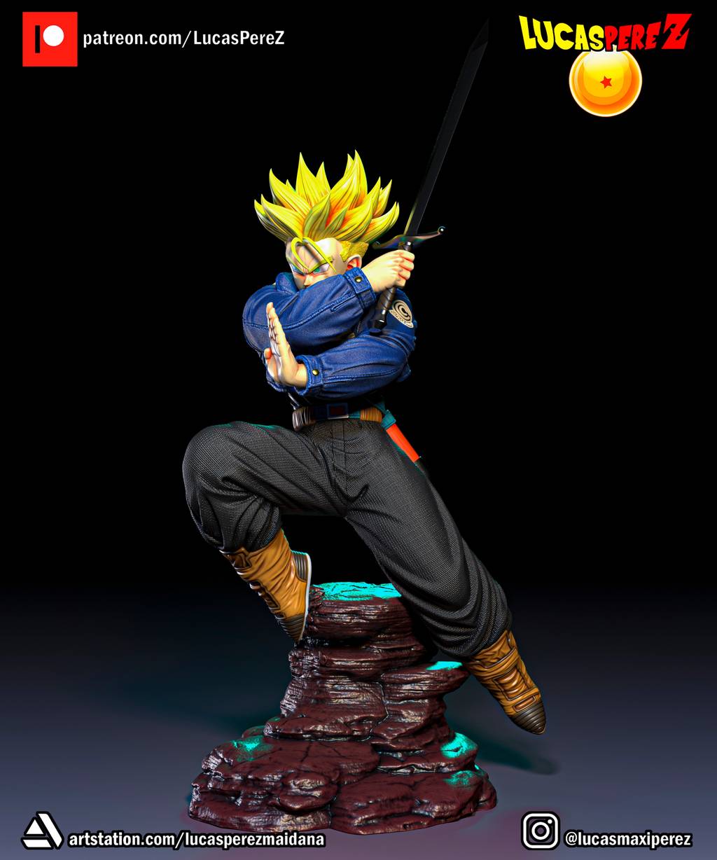 P站图纸印象馆 龙珠 特兰克斯 龙珠 特兰克斯