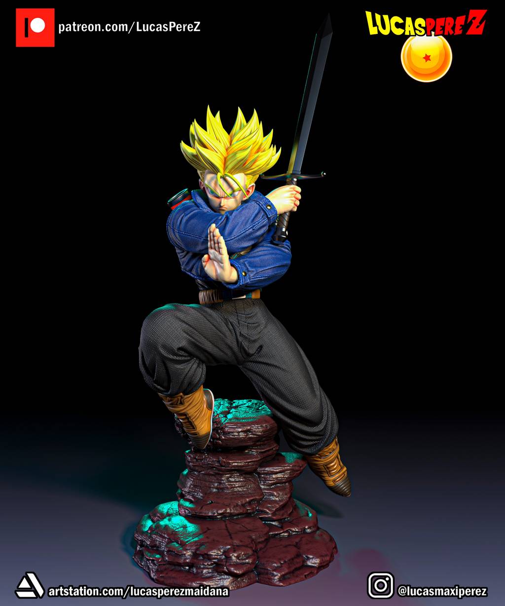 P站图纸印象馆 龙珠 特兰克斯 龙珠 特兰克斯