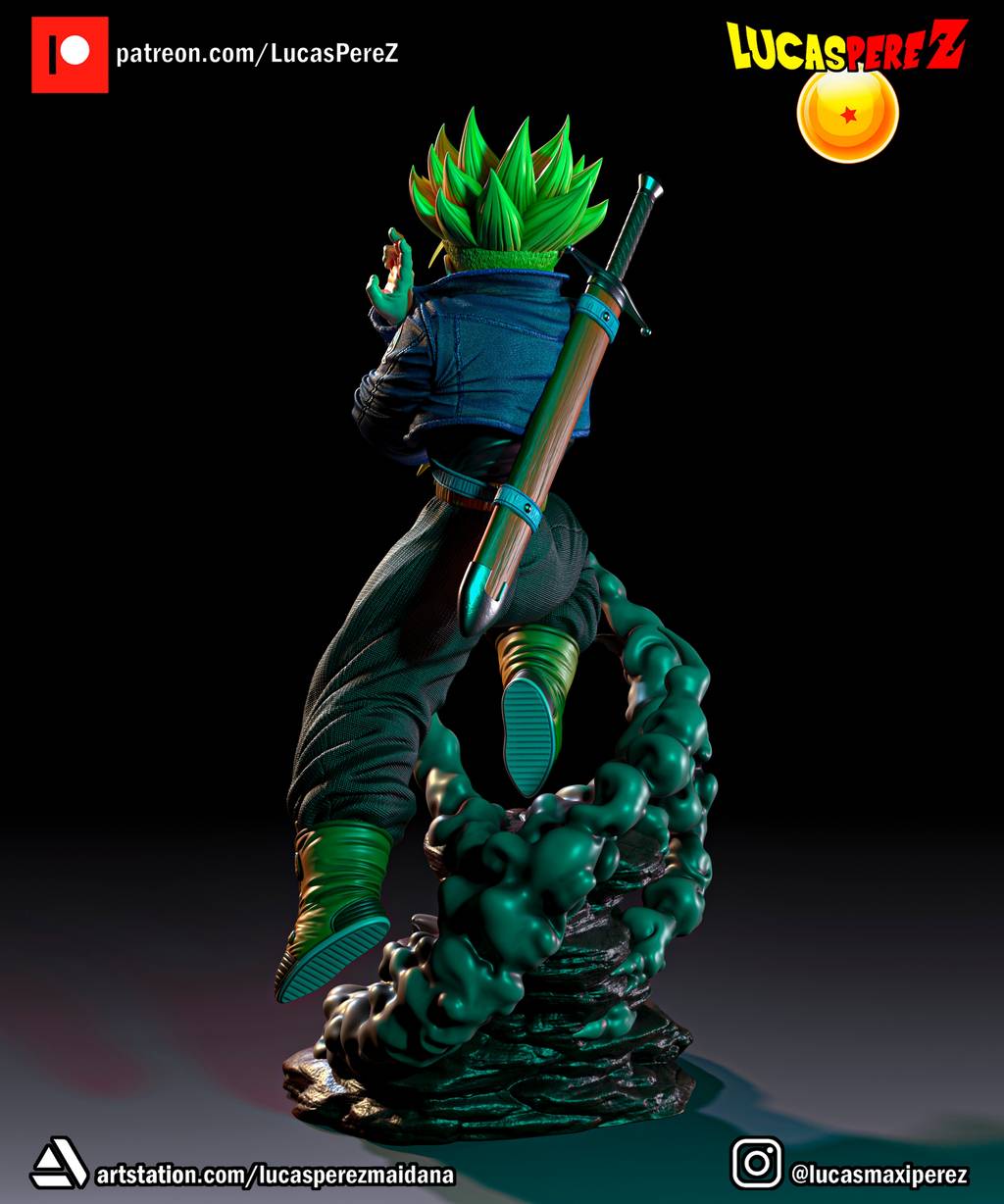 P站图纸印象馆 龙珠 特兰克斯 龙珠 特兰克斯