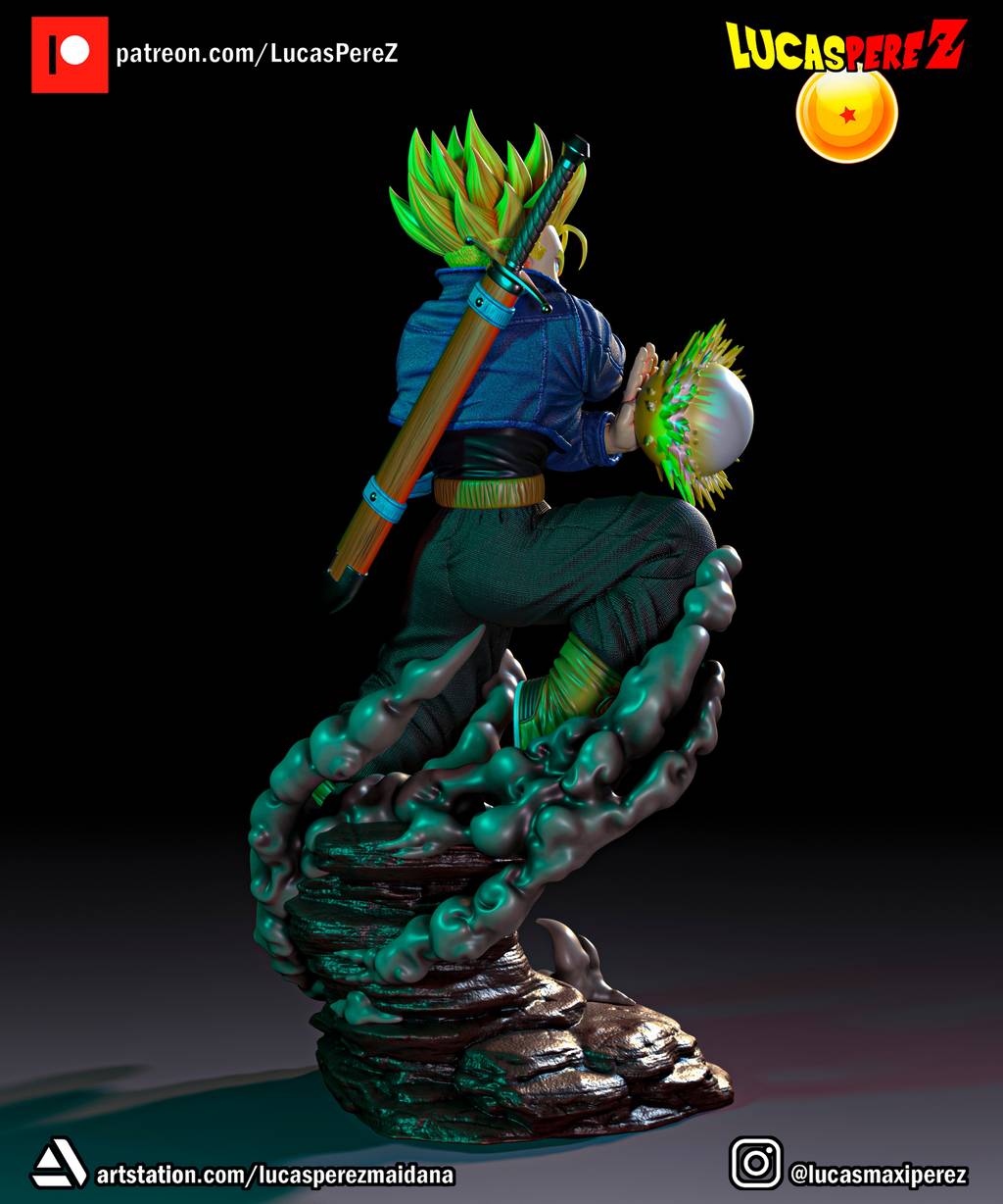 P站图纸印象馆 龙珠 特兰克斯 龙珠 特兰克斯