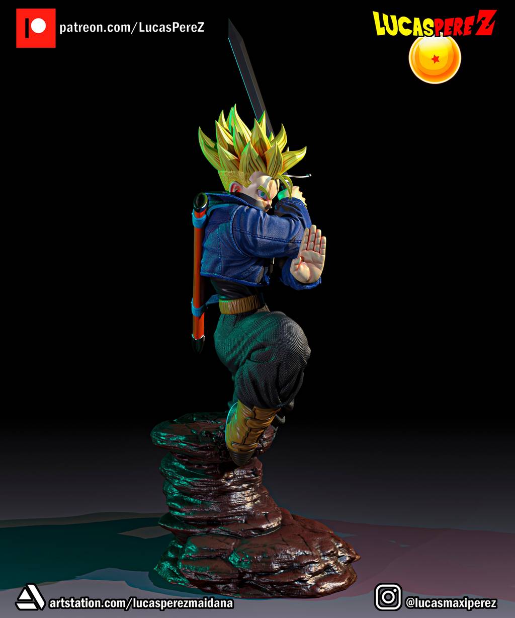 P站图纸印象馆 龙珠 特兰克斯 龙珠 特兰克斯