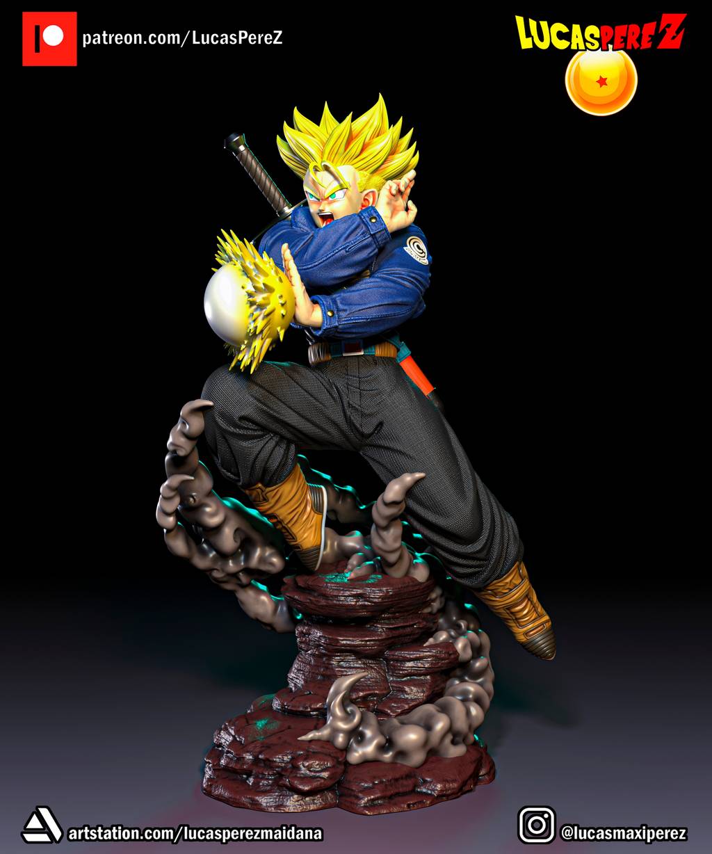 P站图纸印象馆 龙珠 特兰克斯 龙珠 特兰克斯