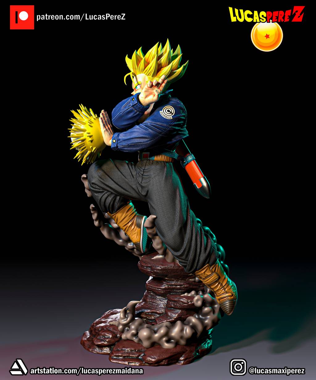 P站图纸印象馆 龙珠 特兰克斯 龙珠 特兰克斯