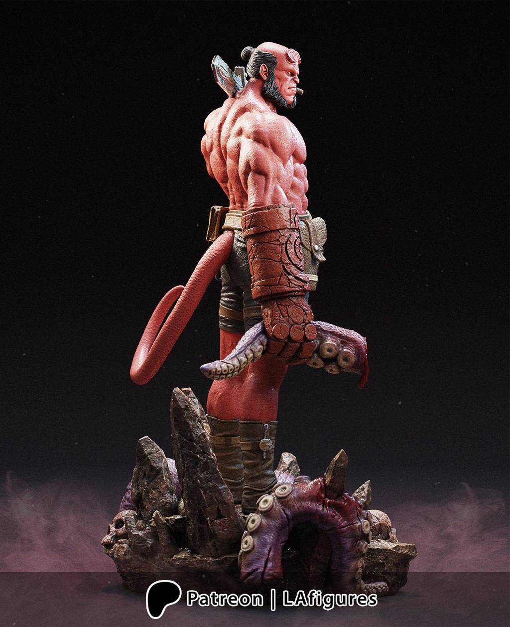 P站图纸印象馆 L.A Figures 地狱男爵 L.A Figures 地狱男爵