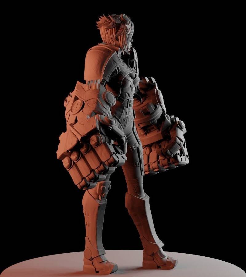 P站图纸印象馆 英雄联盟 蔚 英雄联盟 蔚