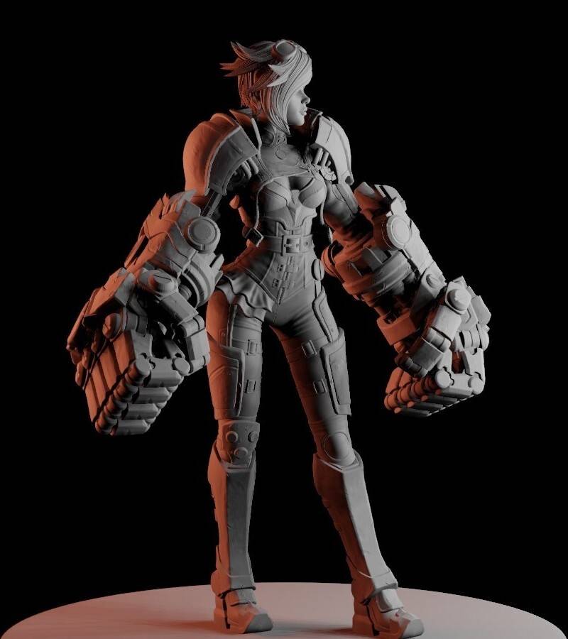 P站图纸印象馆 英雄联盟 蔚 英雄联盟 蔚