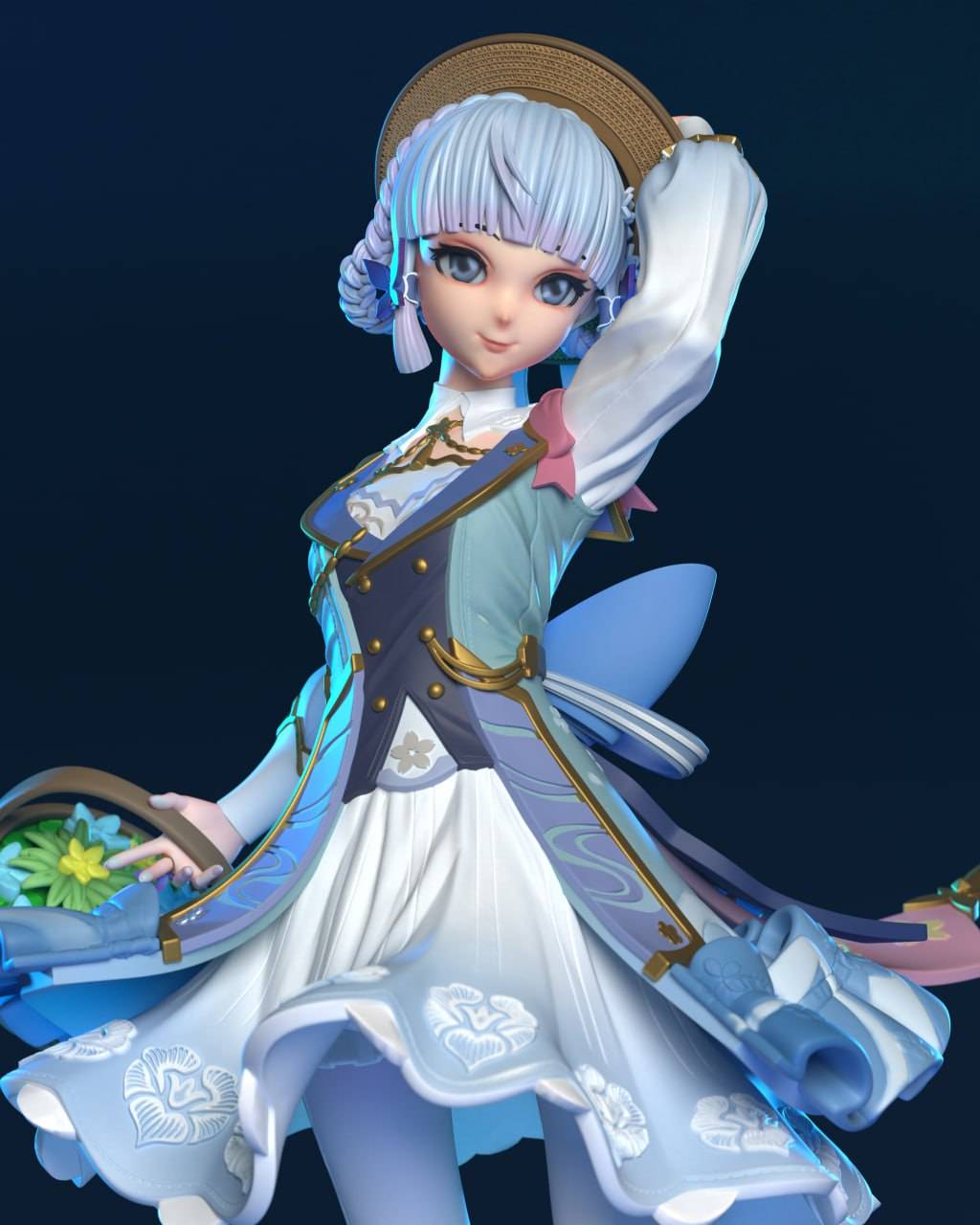 P站图纸印象馆 原神 神里绫华 原神 神里绫华