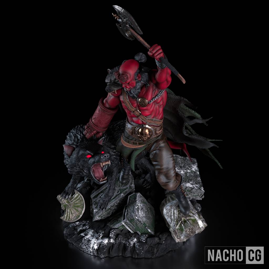 P站图纸印象馆 Nacho CG 地狱男爵 Nacho CG 地狱男爵