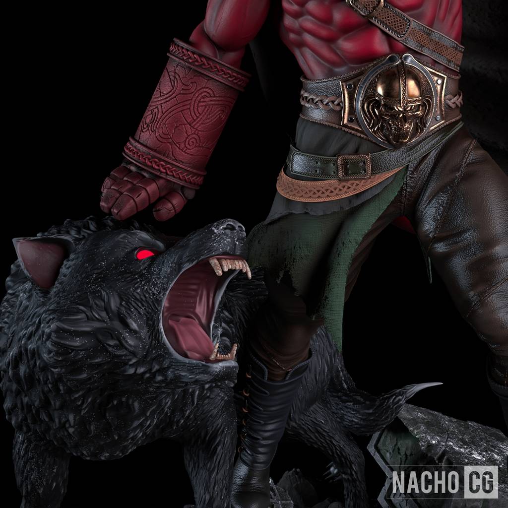 P站图纸印象馆 Nacho CG 地狱男爵 Nacho CG 地狱男爵