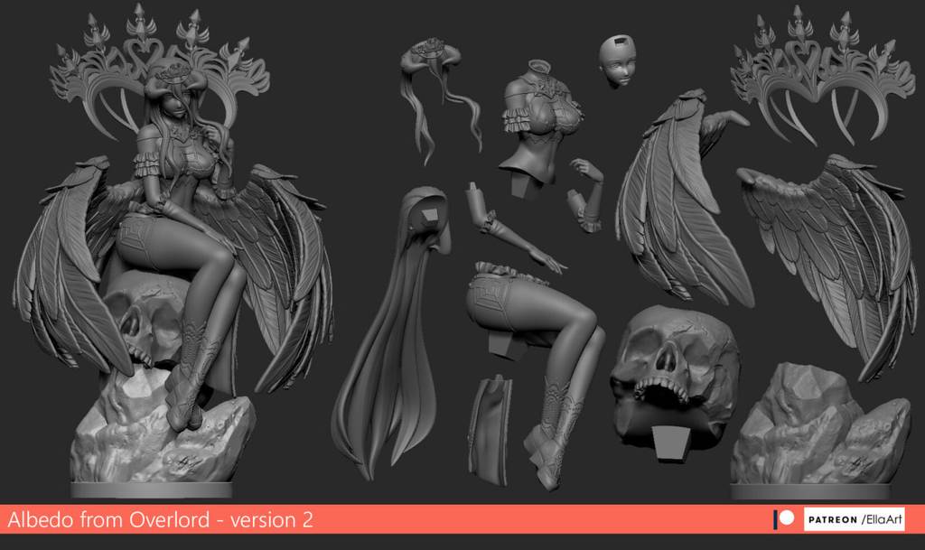 P站图纸印象馆 NomNom 不死者之王 雅儿贝德 NomNom 不死者之王 雅儿贝德