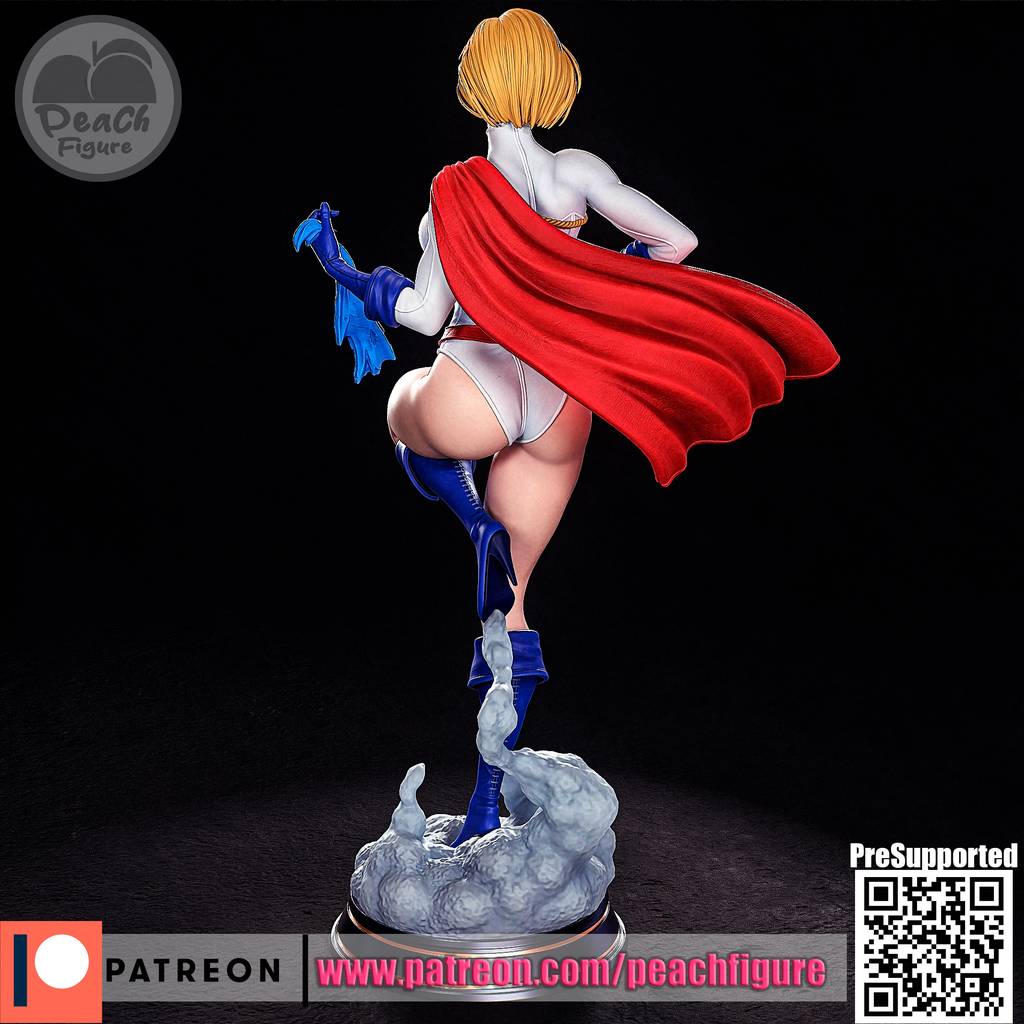 P站图纸印象馆 Peach Figure DC漫画 神力女孩 Peach Figure DC漫画 神力女孩