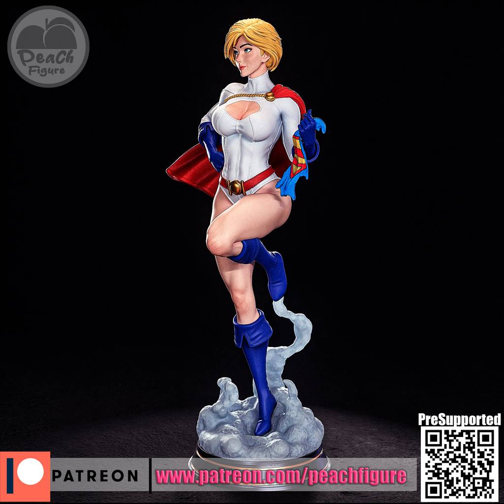 P站图纸印象馆 Peach Figure DC漫画 神力女孩 Peach Figure DC漫画 神力女孩