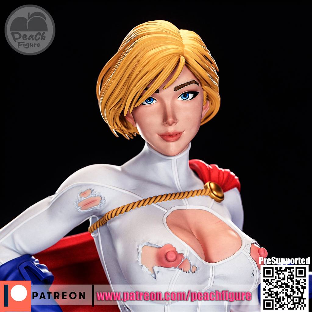 P站图纸印象馆 Peach Figure DC漫画 神力女孩 Peach Figure DC漫画 神力女孩