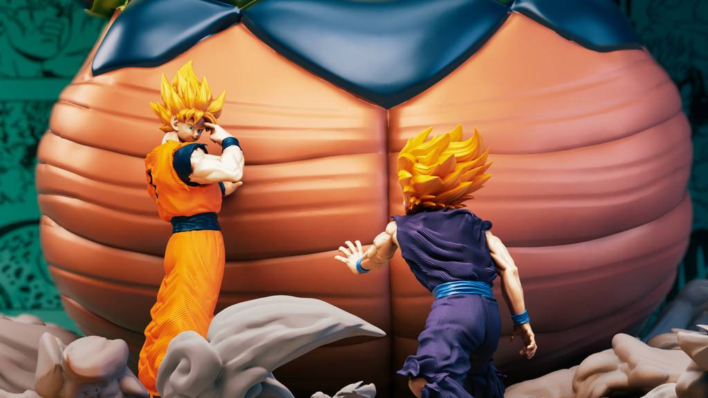 P站图纸印象馆 龙珠 沙鲁 龙珠 沙鲁