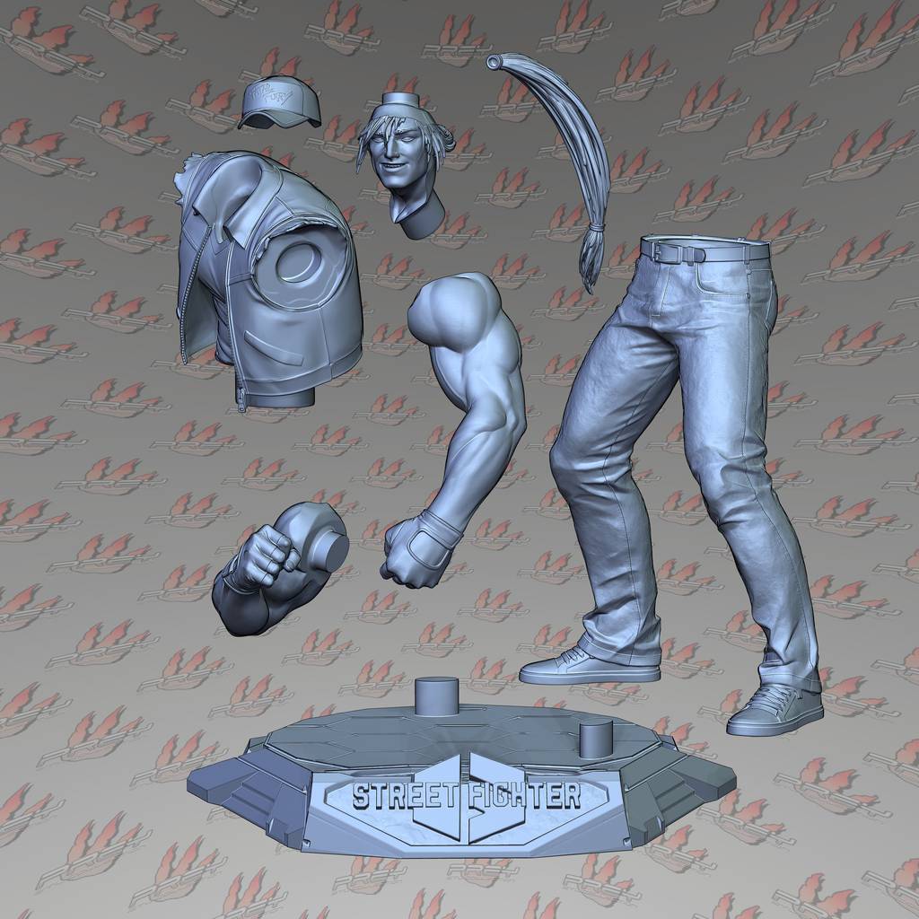 P站图纸印象馆 PCS 街头霸王 特瑞 PCS 街头霸王 特瑞