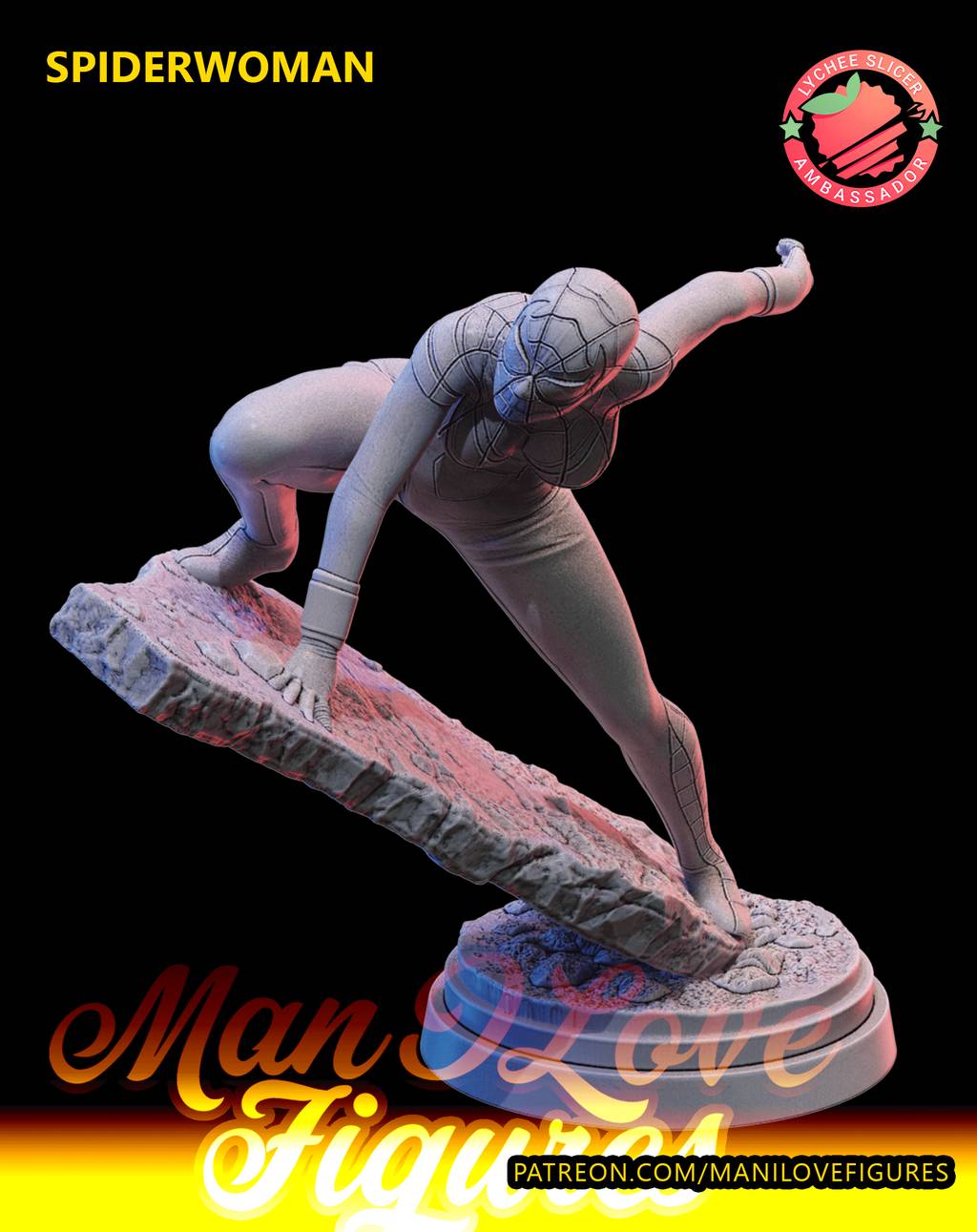 P站图纸印象馆 Man I Love 漫威 蜘蛛女侠 Man I Love 漫威 蜘蛛女侠