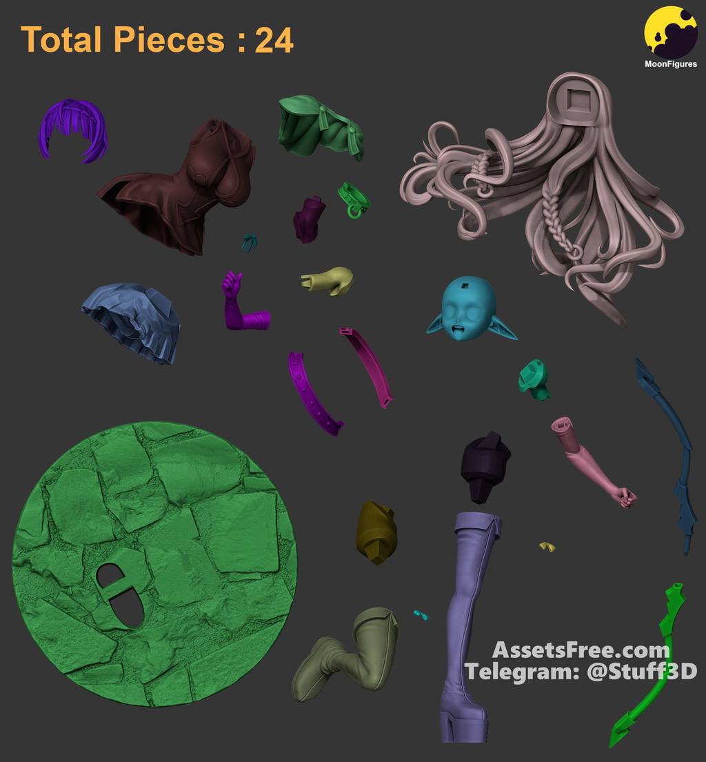 P站图纸印象馆 Moon Figures 异世界魔王与召唤少女的奴隶魔术 雪拉·L·古林伍德 Moon Figures 异世界魔王与召唤少女的奴隶魔术 雪拉·L·古林伍德