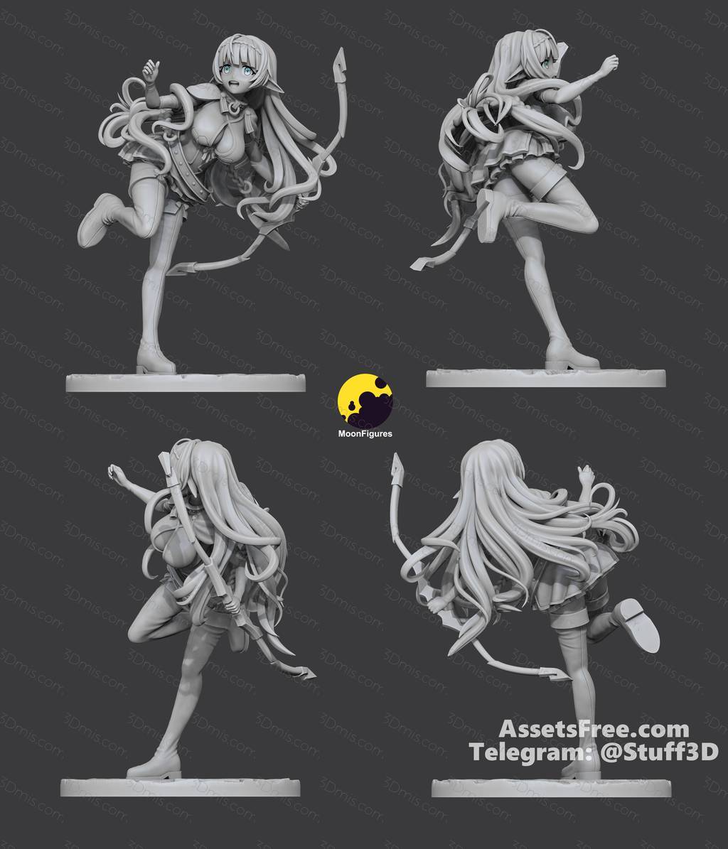 Moon Figures 异世界魔王与召唤少女的奴隶魔术 雪拉·L·古林伍德