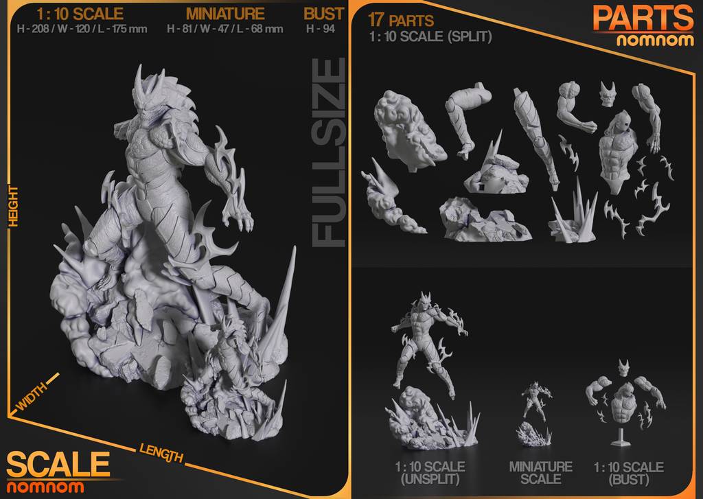 P站图纸印象馆 NomNom 怪兽8号 卡夫卡 NomNom 怪兽8号 卡夫卡