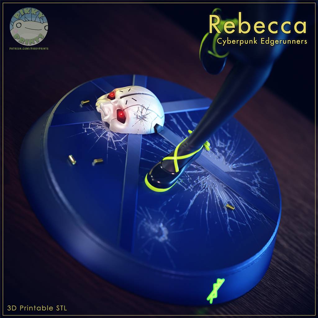 P站图纸印象馆 Pikitty 边缘行者 瑞贝卡 Pikitty 边缘行者 瑞贝卡