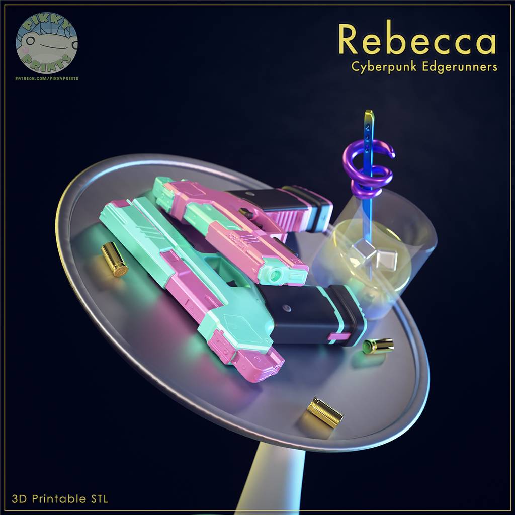 P站图纸印象馆 Pikitty 边缘行者 瑞贝卡 Pikitty 边缘行者 瑞贝卡