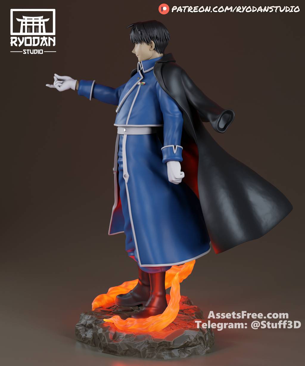 P站图纸印象馆 Ryodan 钢之炼金术师 罗伊·马斯坦 Ryodan 钢之炼金术师 罗伊·马斯坦