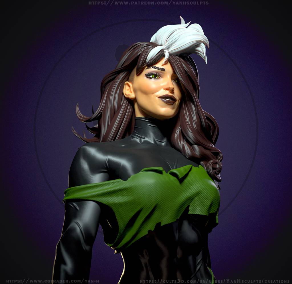 P站图纸印象馆 Yan H 漫威 罗刹女 Yan H 漫威 罗刹女