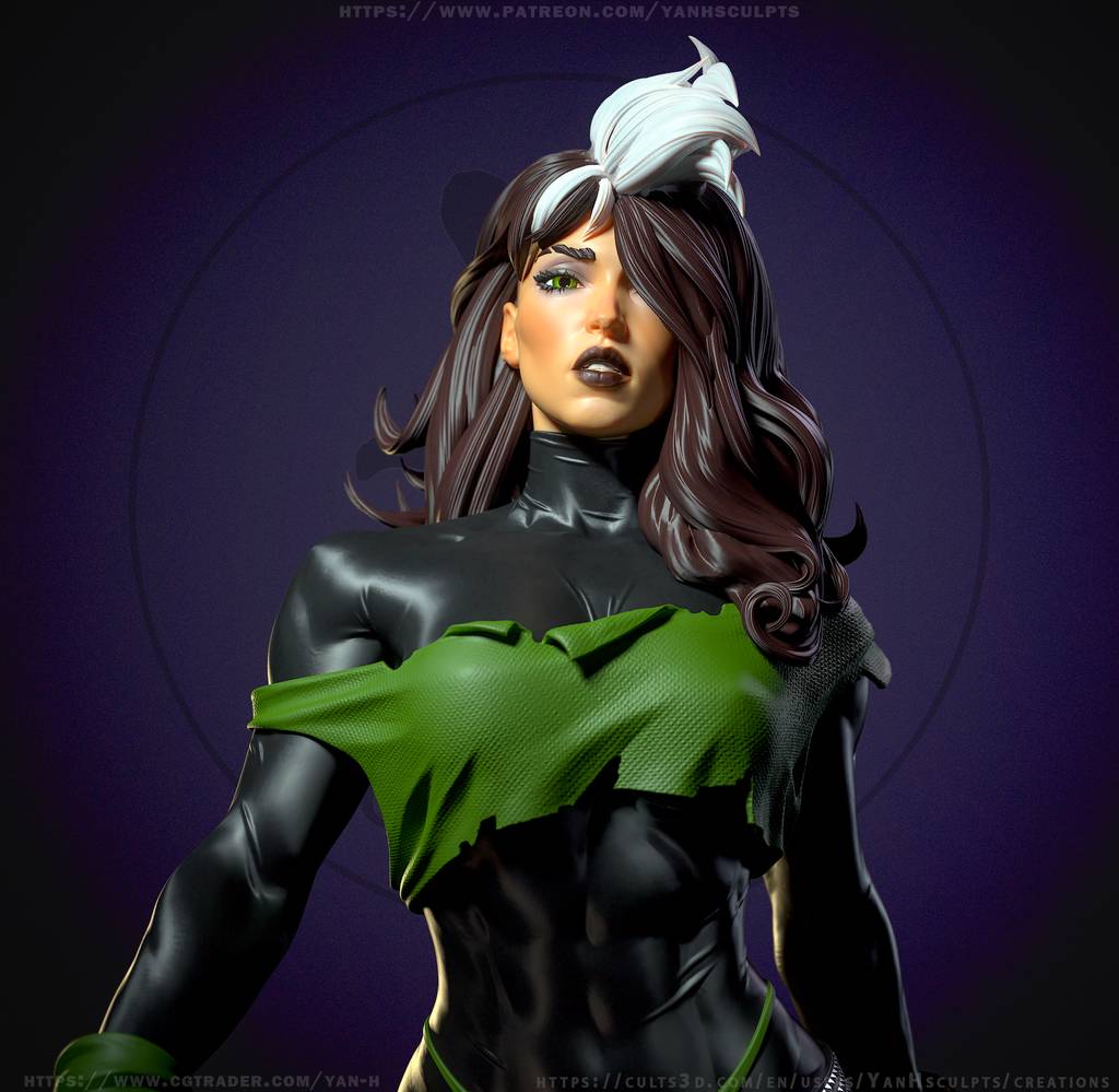 P站图纸印象馆 Yan H 漫威 罗刹女 Yan H 漫威 罗刹女