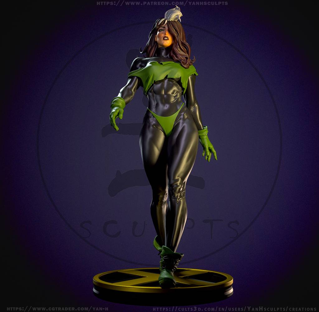 P站图纸印象馆 Yan H 漫威 罗刹女 Yan H 漫威 罗刹女