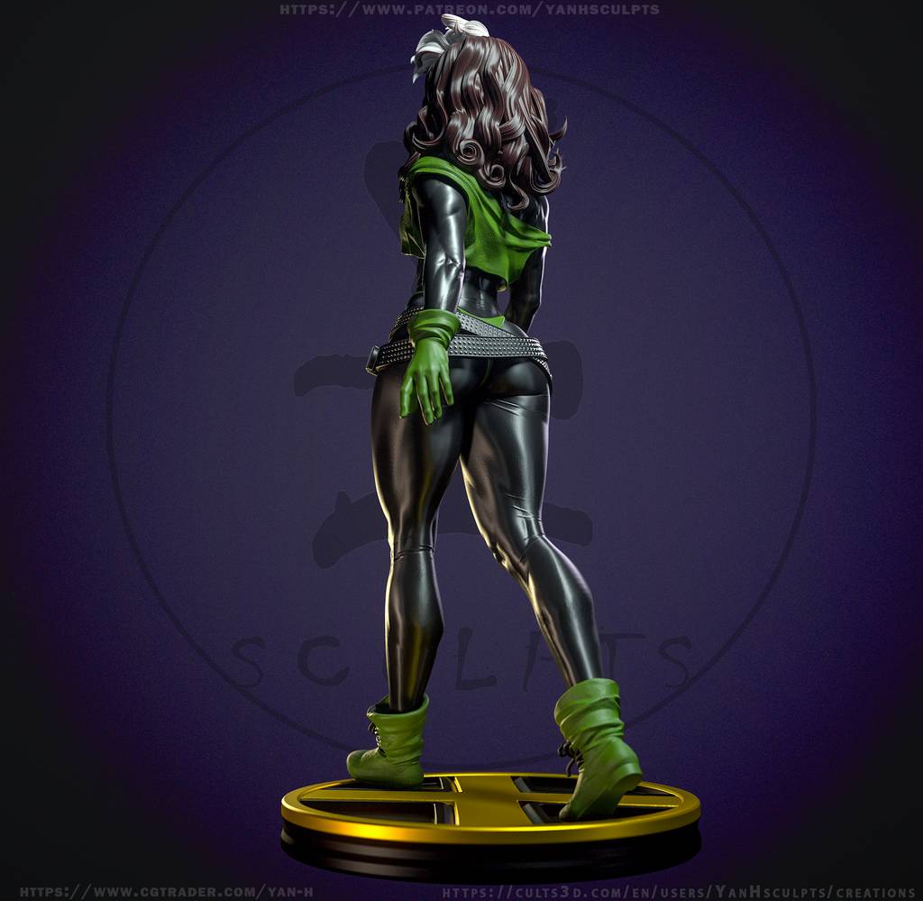 P站图纸印象馆 Yan H 漫威 罗刹女 Yan H 漫威 罗刹女