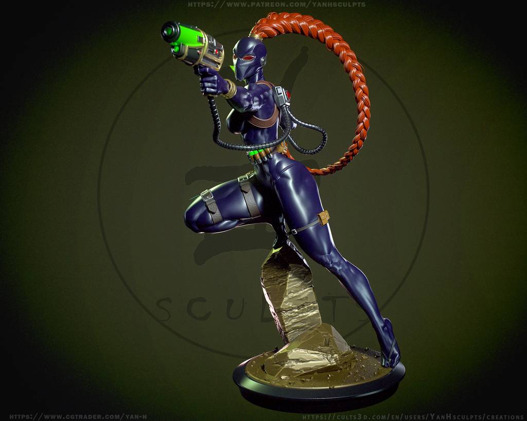 P站图纸印象馆 Yan H 战锤40k 艾弗森刺客 Yan H 战锤40k 艾弗森刺客