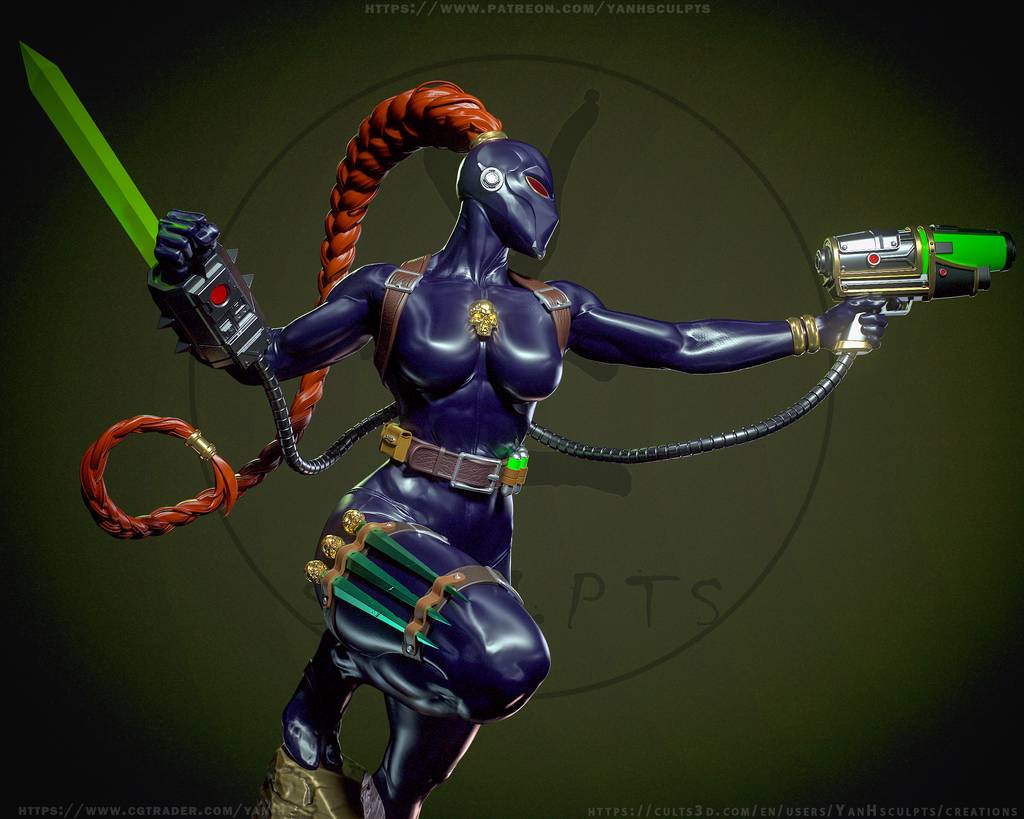 P站图纸印象馆 Yan H 战锤40k 艾弗森刺客 Yan H 战锤40k 艾弗森刺客