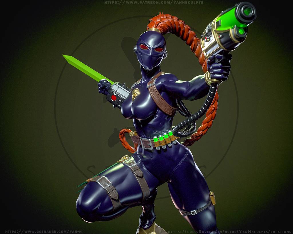 P站图纸印象馆 Yan H 战锤40k 艾弗森刺客 Yan H 战锤40k 艾弗森刺客