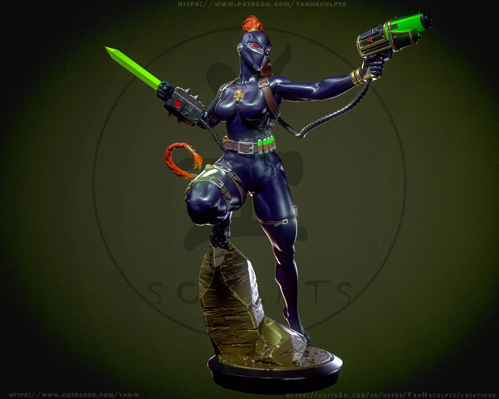 P站图纸印象馆 Yan H 战锤40k 艾弗森刺客 Yan H 战锤40k 艾弗森刺客