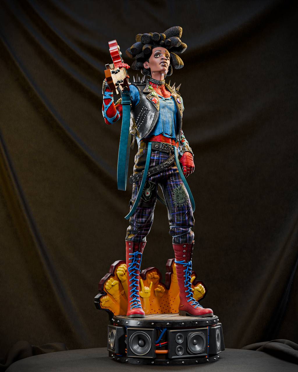 P站图纸印象馆 CA3D 漫威 朋克蜘蛛侠 CA3D 漫威 朋克蜘蛛侠