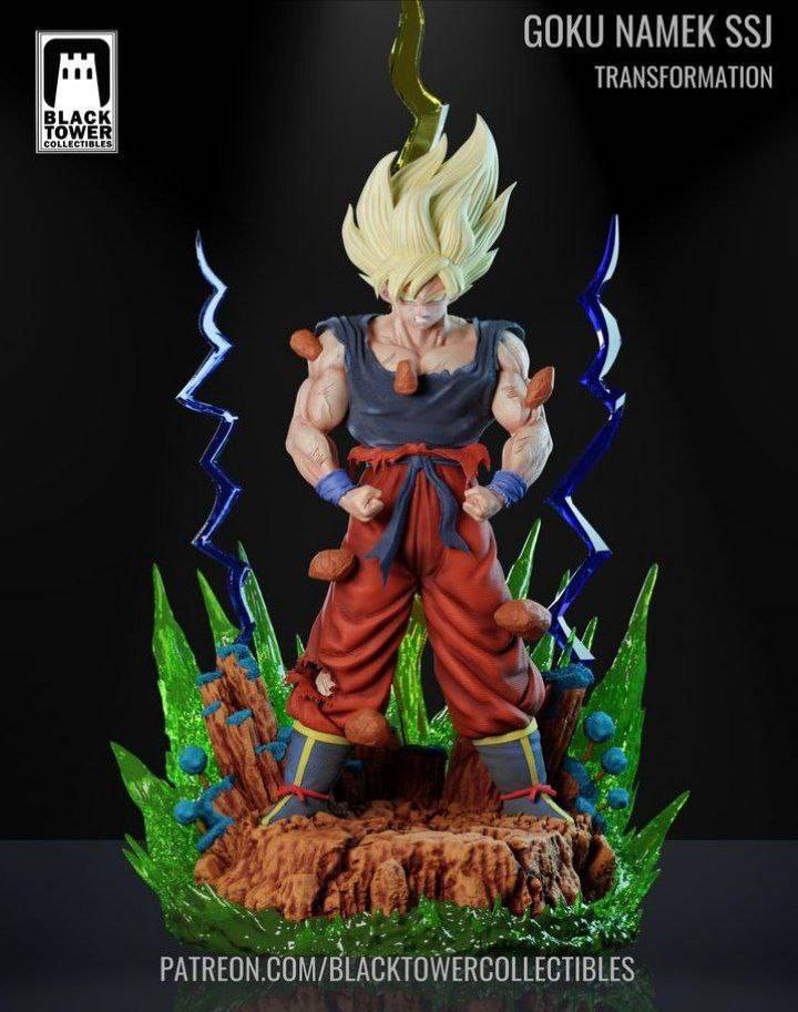 P站图纸印象馆 Black Towe 龙珠 悟空 Black Towe 龙珠 悟空